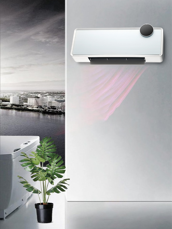 ZPT-2000B 5409L-ERP Aérotherme mural 3-en-1 1000W/2000W