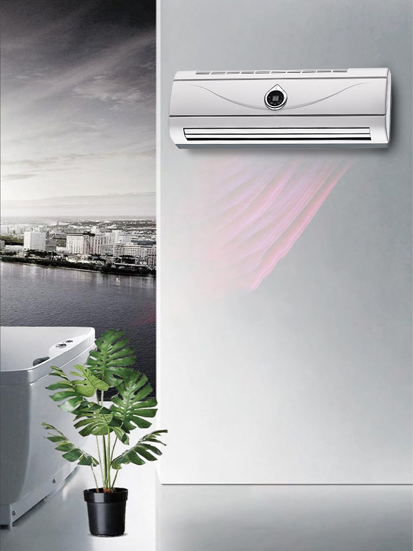 BPT-2000B 5802/5802L/5802L-ERP Chauffage mural blanc avec affichage numérique en forme de larme