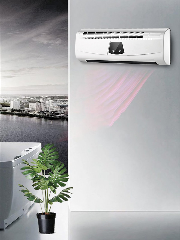 BPT-2000B 5806L-A Chauffage mural avec affichage en forme d'éventail